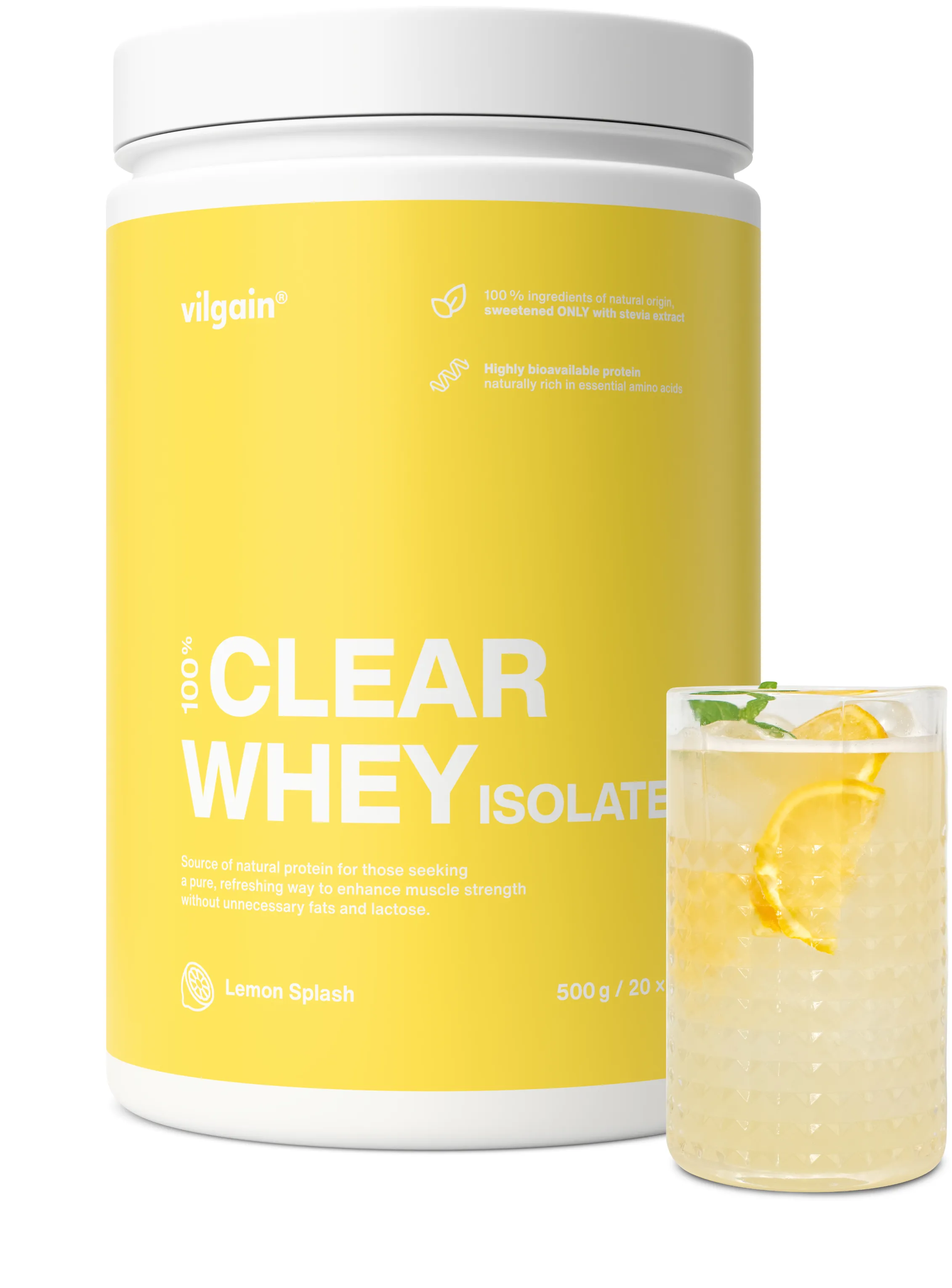Clear protein