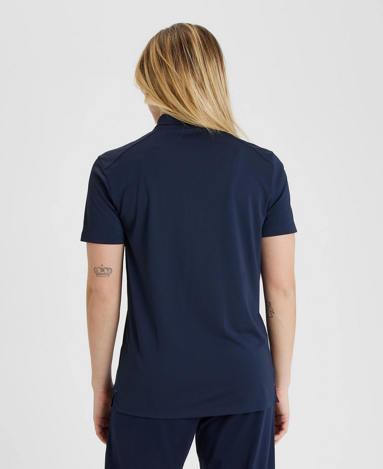 Arena Team Polo Shirt Solid Black