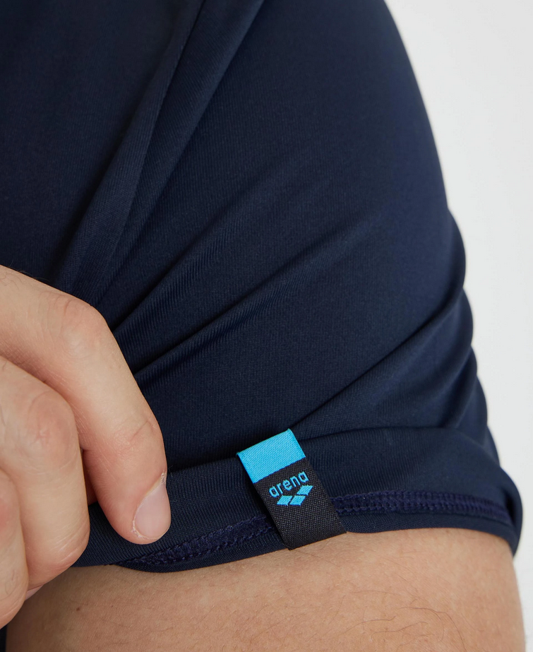 Arena Team Polo Shirt Solid Black