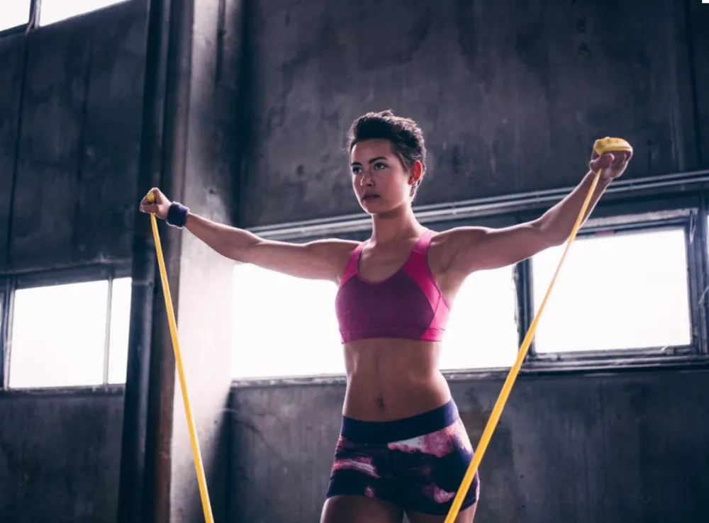 KINE-MAX PROFESSIONAL RESISTANCE BAND POSILOVACÍC GUMA TĚŽKÁ - LEVEL 3