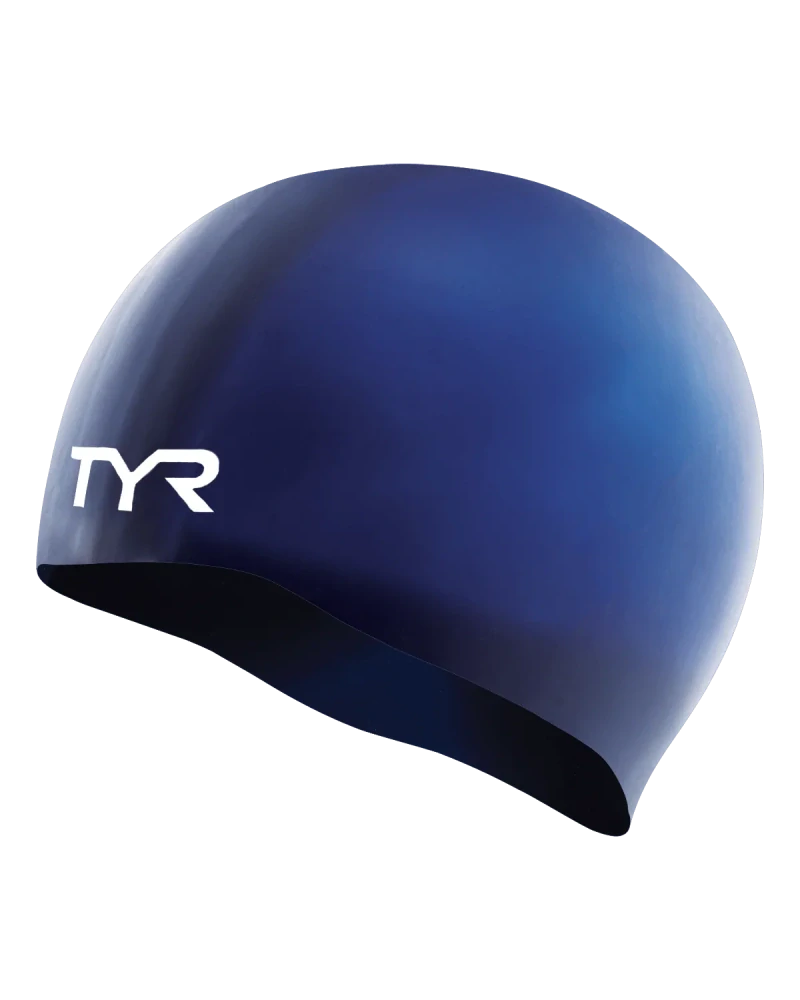 TYR Wrinkle-Free Silicone Cap Navy