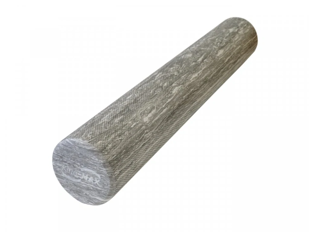 Kine-Max PROFESSIONAL MASSAGE FOAM ROLLER Grey - MASÁŽNÍ VÁLEC EVA FOAM 90CM