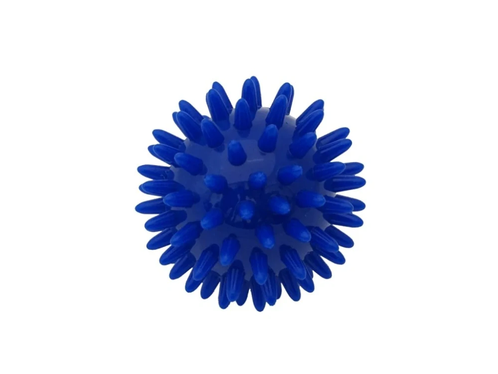 KINE-MAX MASÁŽNÍ MÍČEK JEŽEK 6CM - MODRÝ