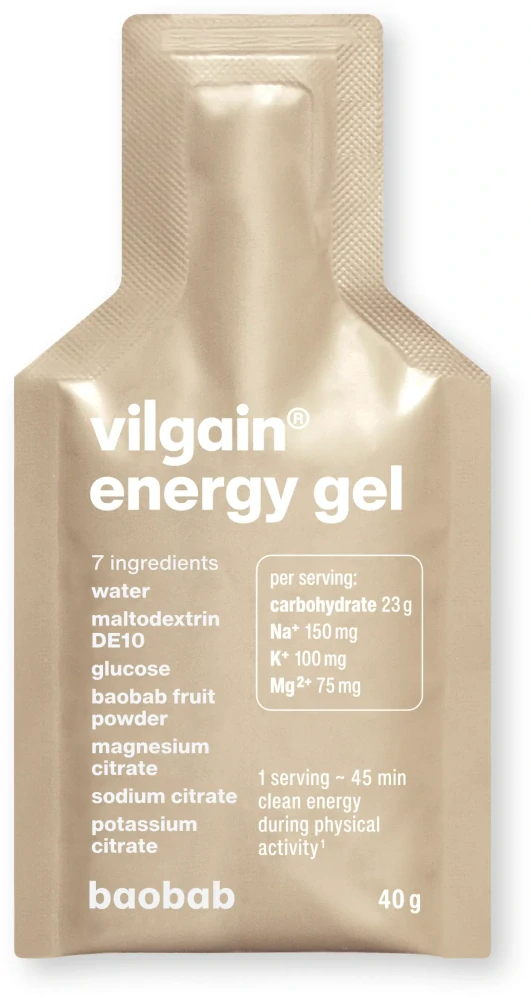 Vilgain Energy gel baobab 40g