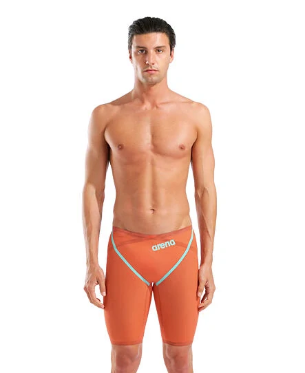 Arena Powerskin Carbon Glide Jammer - LE SUNSET CORAL