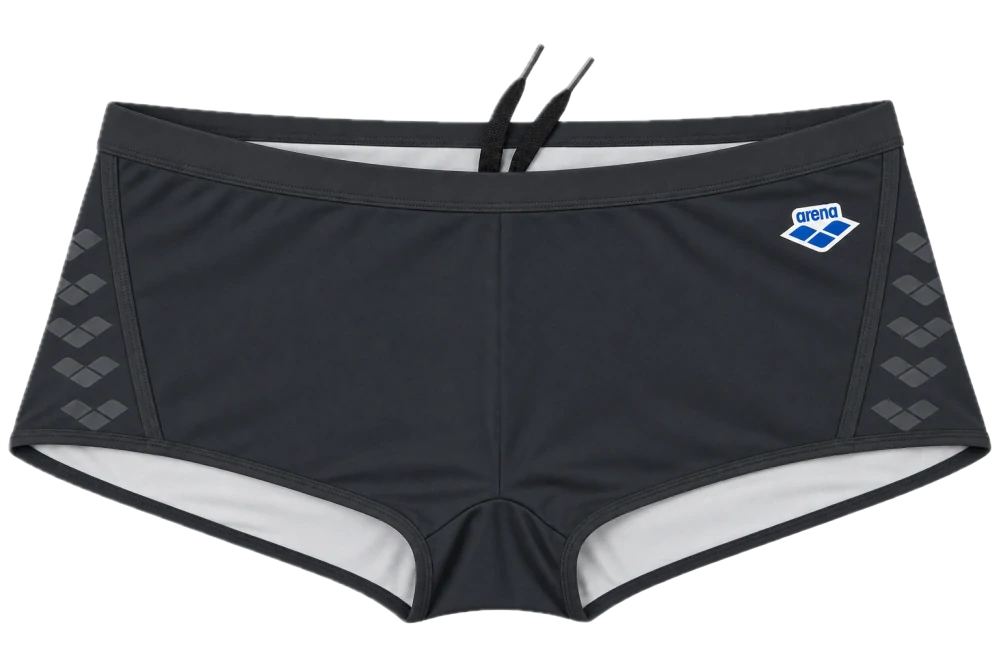 Arena Icons Swim Low Waist Short Asphalt