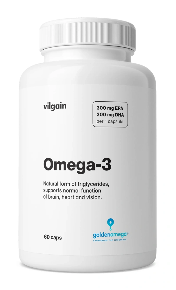Vilgain Omega-3 60 kapslí