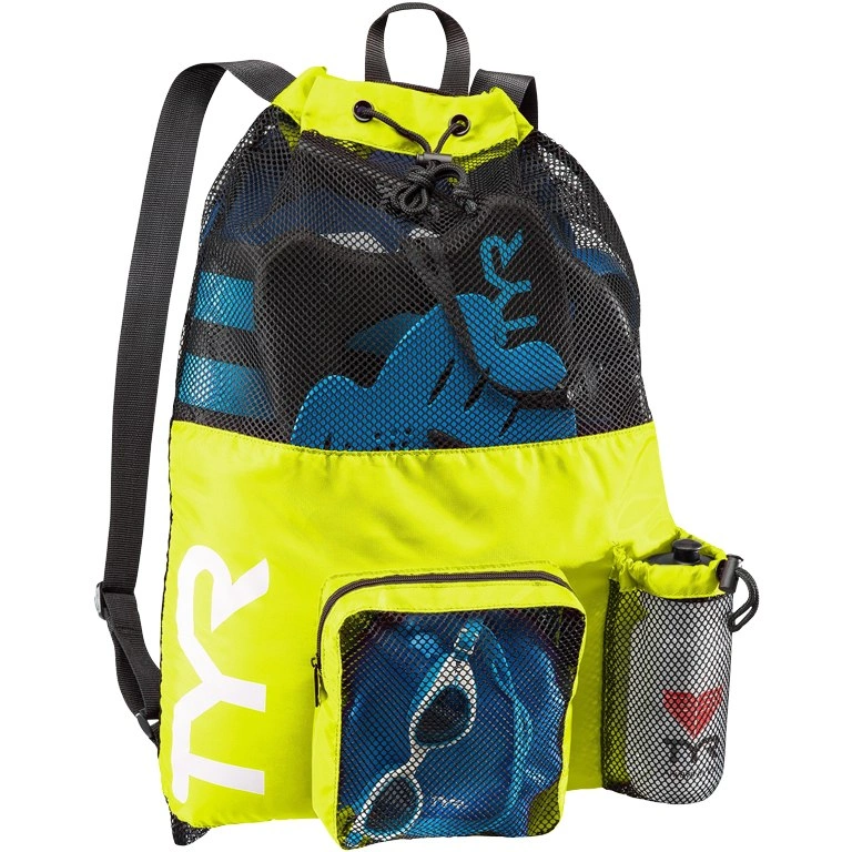 TYR Big Mesh Mummy Bag III Neon Yellow