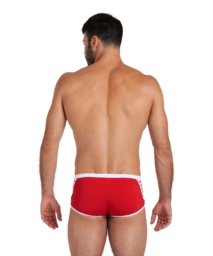 Arena Icons Swim Low Waist Short Red