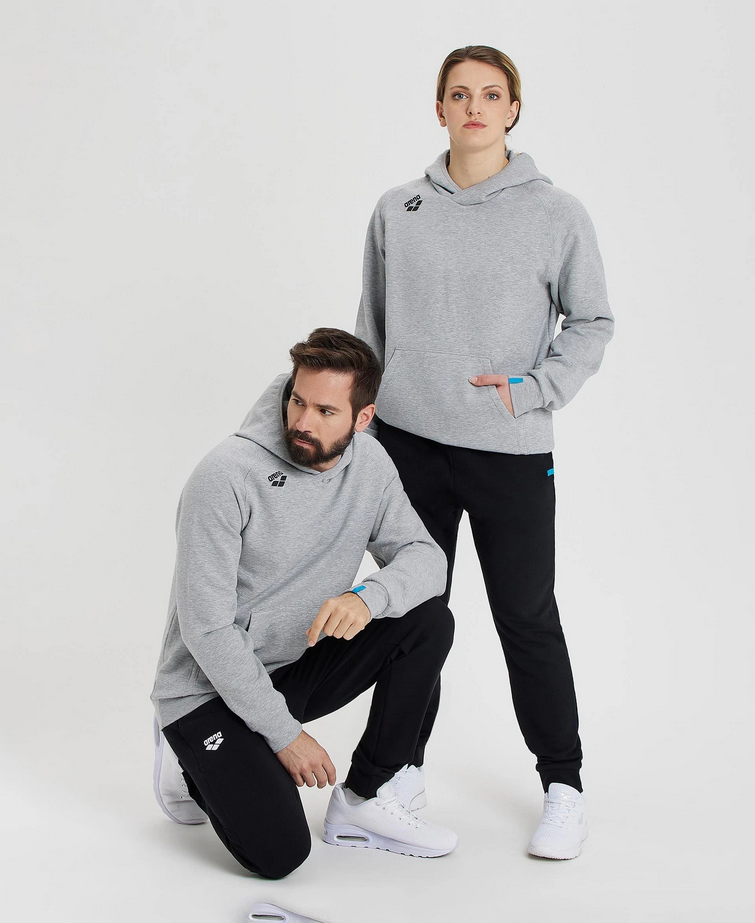 Arena Team Hooded Sweat Panel Grey