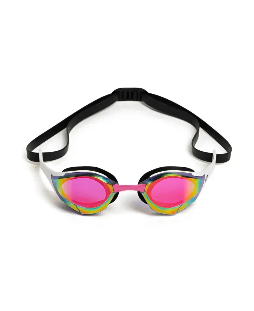 Arena Cobra Edge Swipe Mirror Goggles WHITE-VIOLET