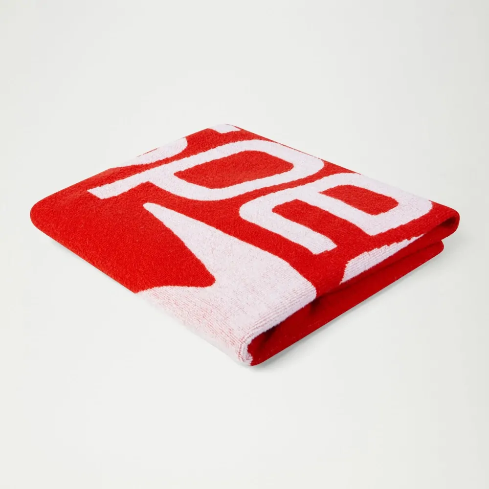 Speedo Logo Towel Red