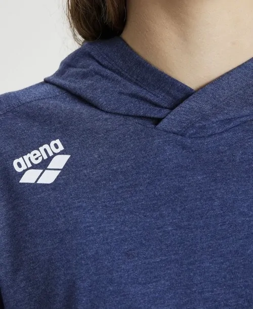 Arena Team Hooded Long Sleeve T-Shirt Navy