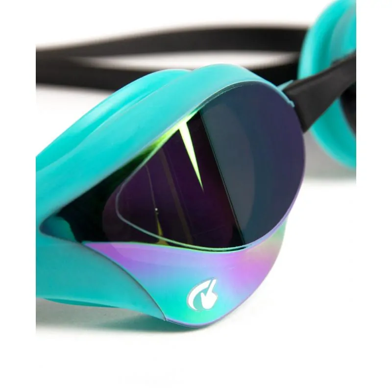 Arena Cobra Core Swipe Mirror Emereld-Peacock