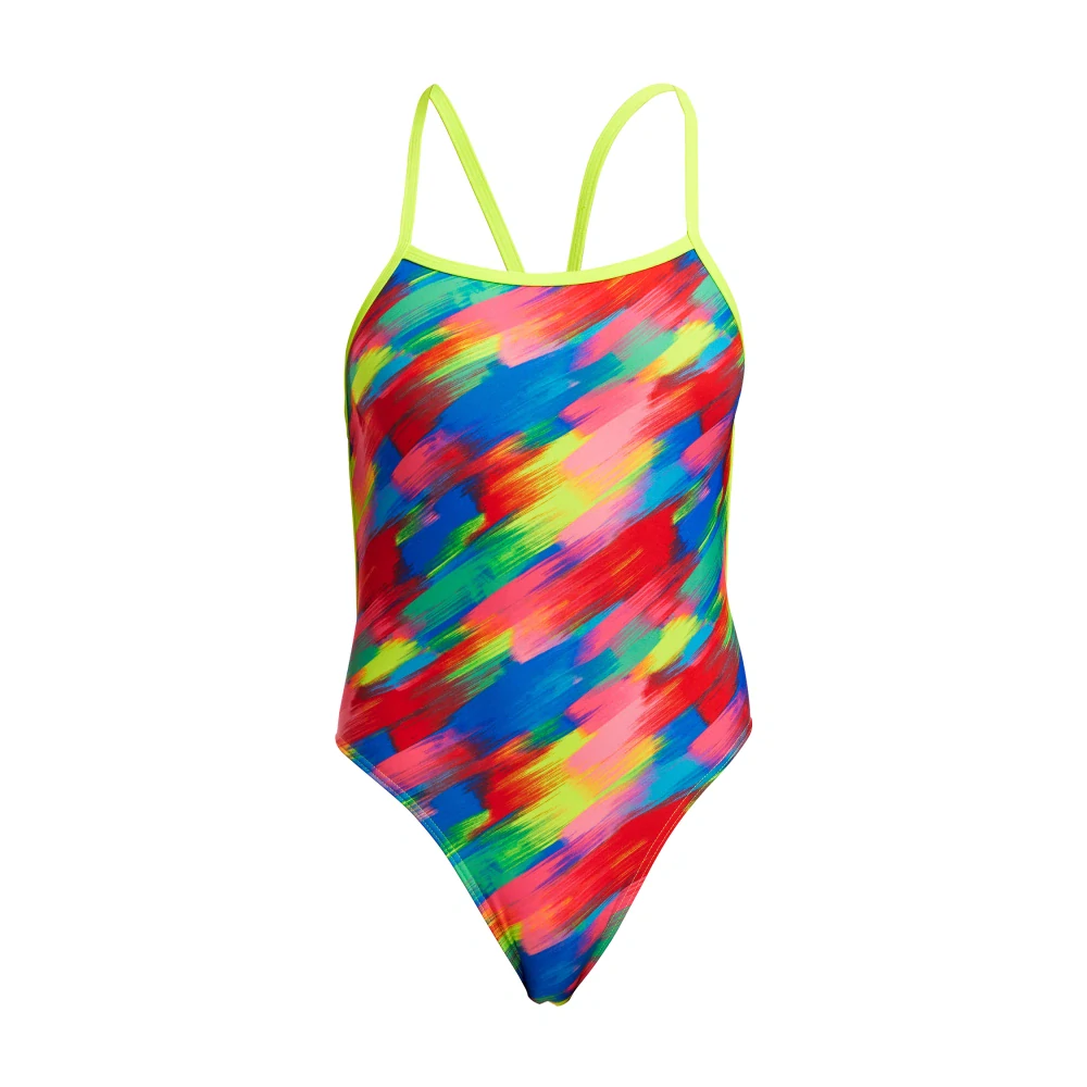 Funkita Stroked High Leg One Piece
