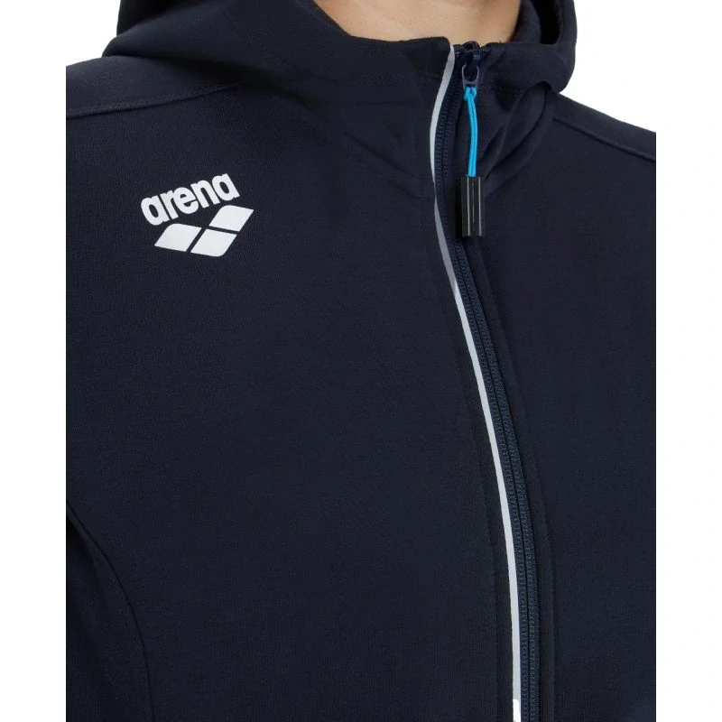 Arena Team Women's Hooded Jacket Panel Navy