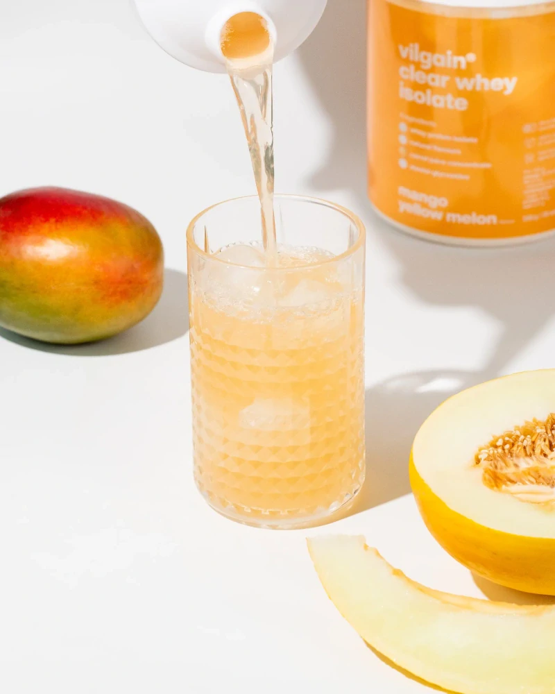 Vilgain Clear Whey Isolate Žlutý meloun s mangem
