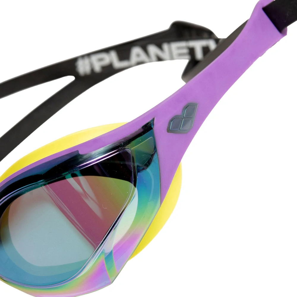 Arena Cobra Edge Swipe Mirror Goggles PLUM