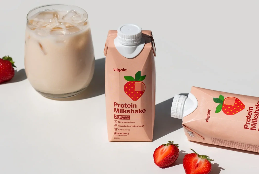 Vilgain Protein Milkshake Jahoda