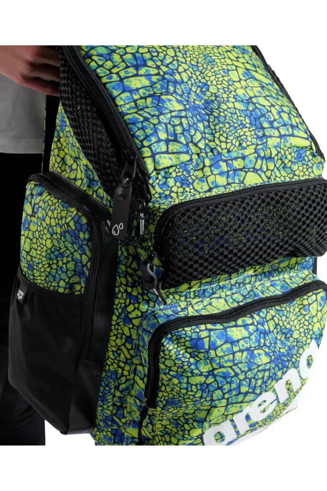 ARENA ONE GO TRAVEL BACKPACK Snakeskin Green 45L