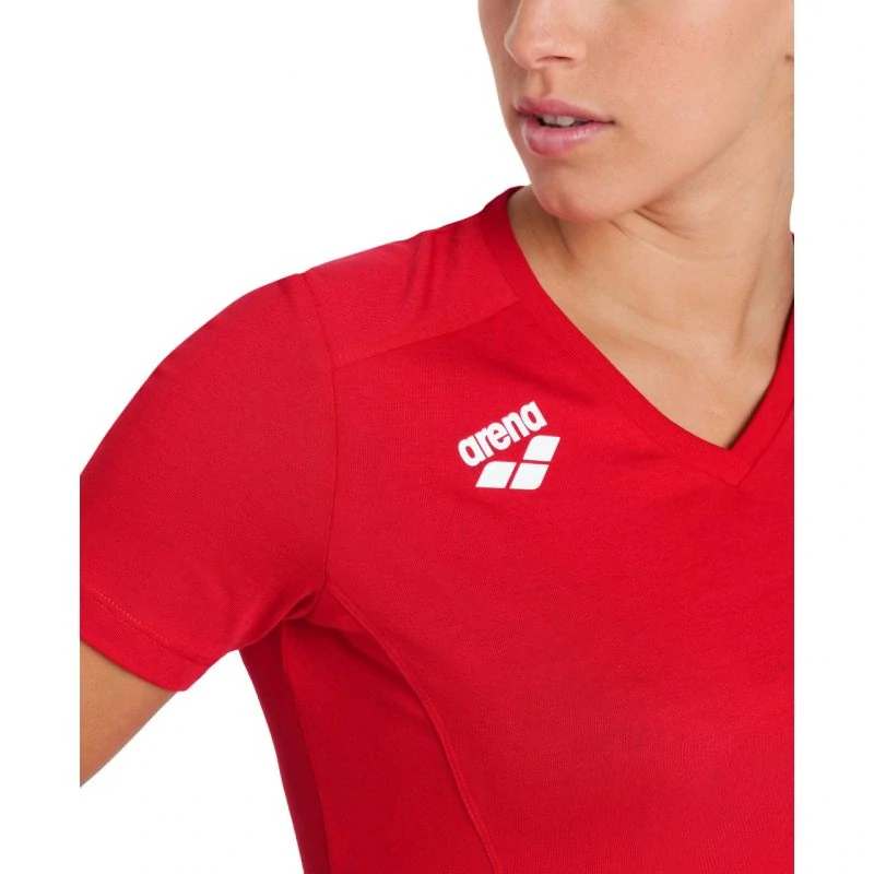 Arena W Team T-Shirt Panel Red