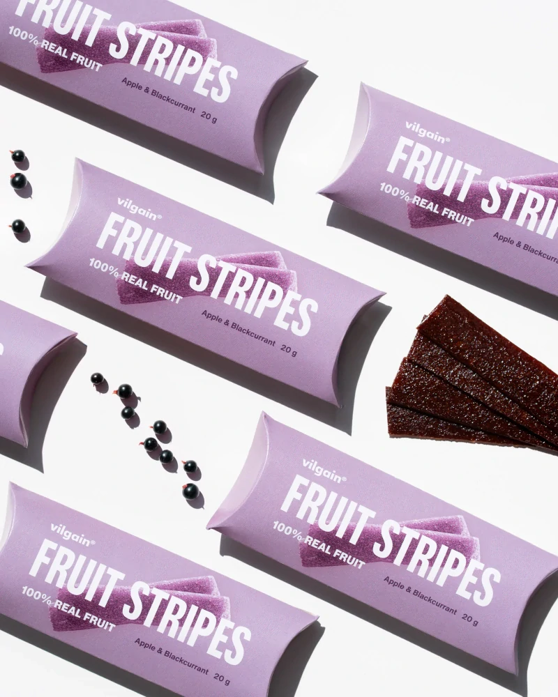 Vilgain Fruit Stripes Jablko a černý rybíz