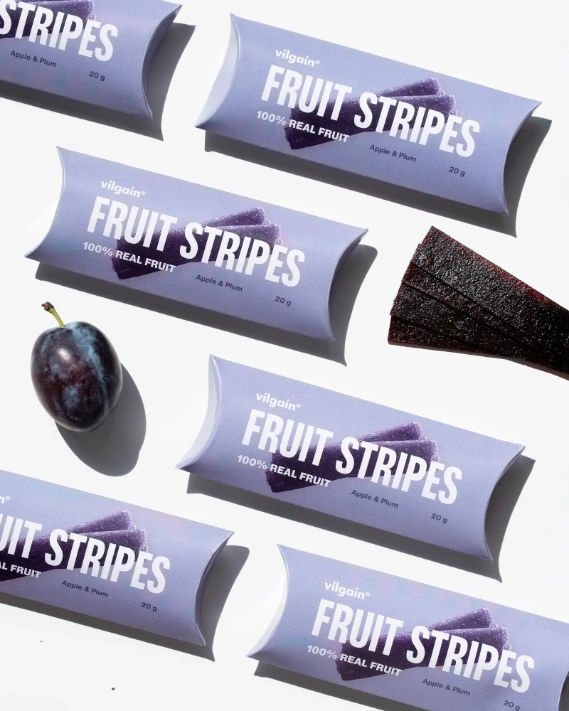 Vilgain Fruit Stripes Jablko a švestka