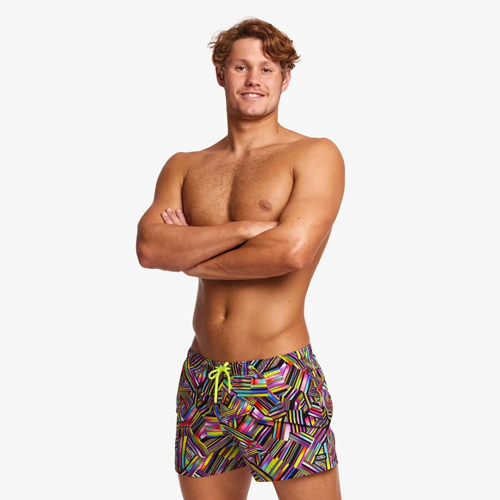 Funky Trunks Shorty Shorts Strip Straps