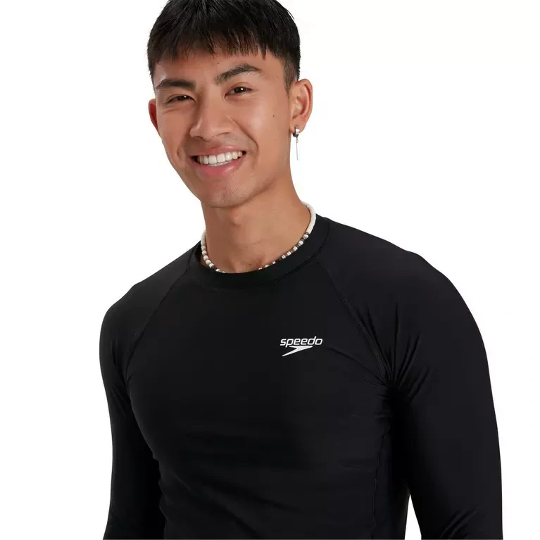 Speedo Sport Long T-Shirt Black