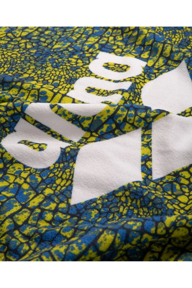 Arena Snakeskin Towel Green