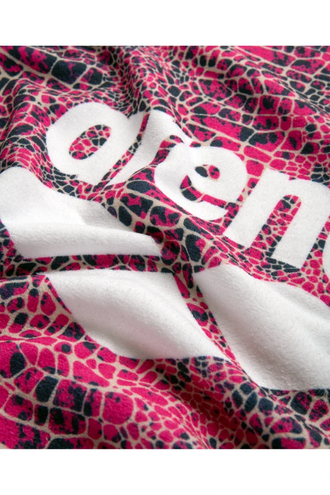 Arena Snakeskin Towel Pink