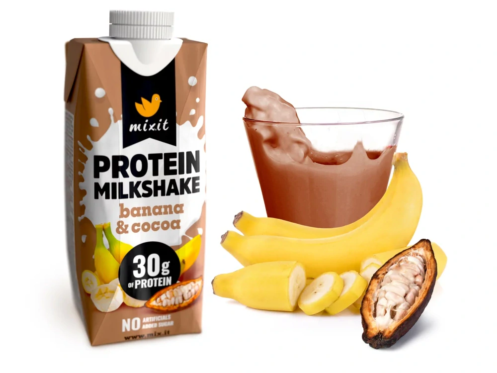 Mixit Protein Milkshake - čokoláda a banán