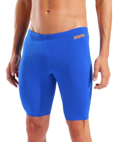 Arena Team Swim Jammer Solid Neon Blue-Orange