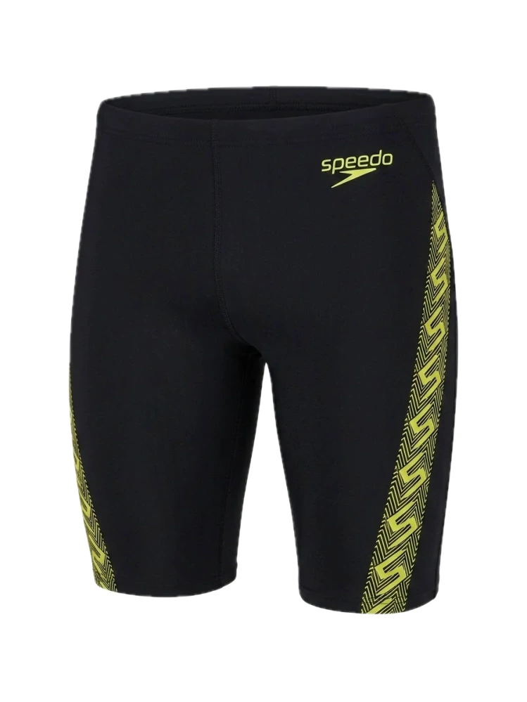 Speedo Monogram Jammer - Fast Green/Yellow