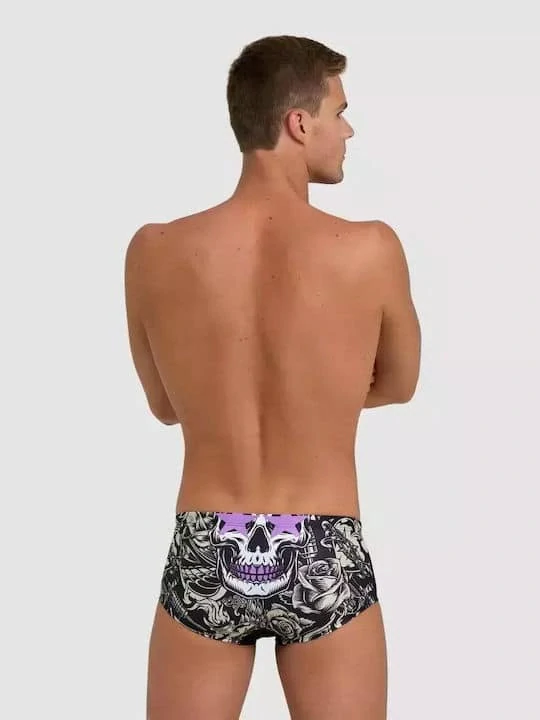 Arena Crazy King Skull Swim Low Waist Short
