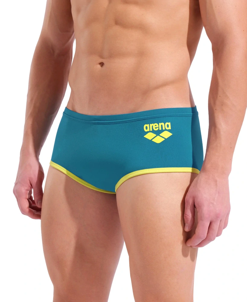 Arena One Big Logo Low Waist Short - Blue Cosmo