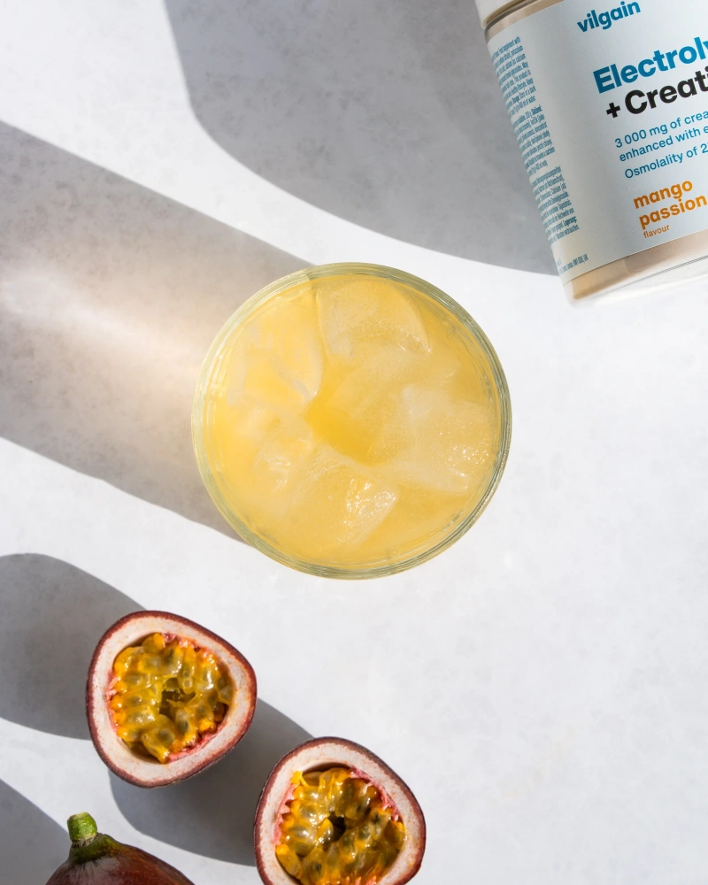 Elektrolyty + Kreatin – 330 g / Mango a passion fruit