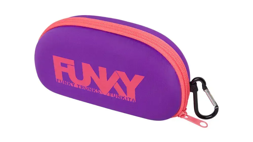 Funky Goggle Case Purple Punch