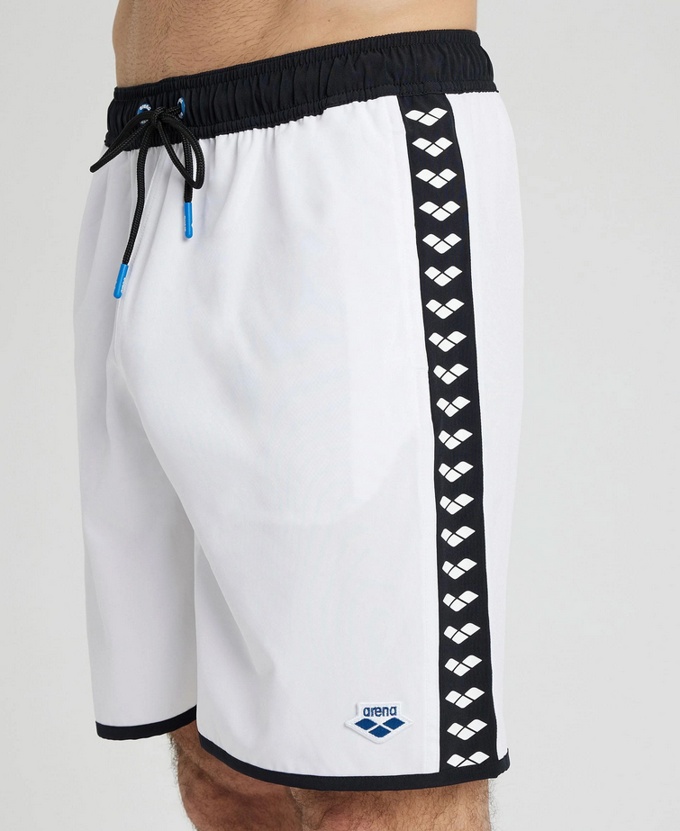 Arena Icons Team Stripe Bermuda White