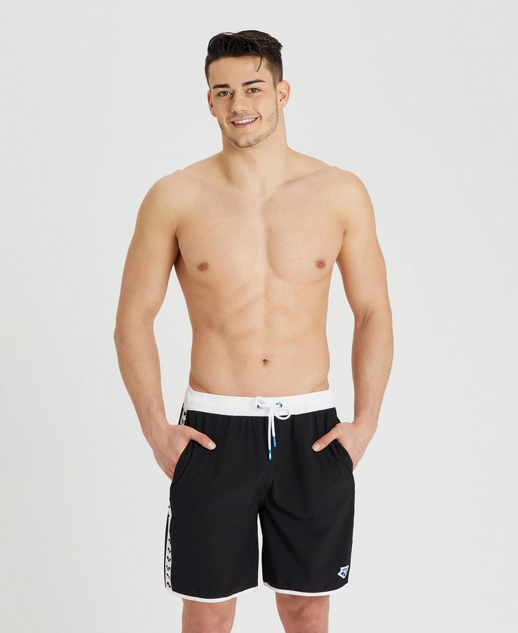 Arena Icons Team Stripe Bermuda Black
