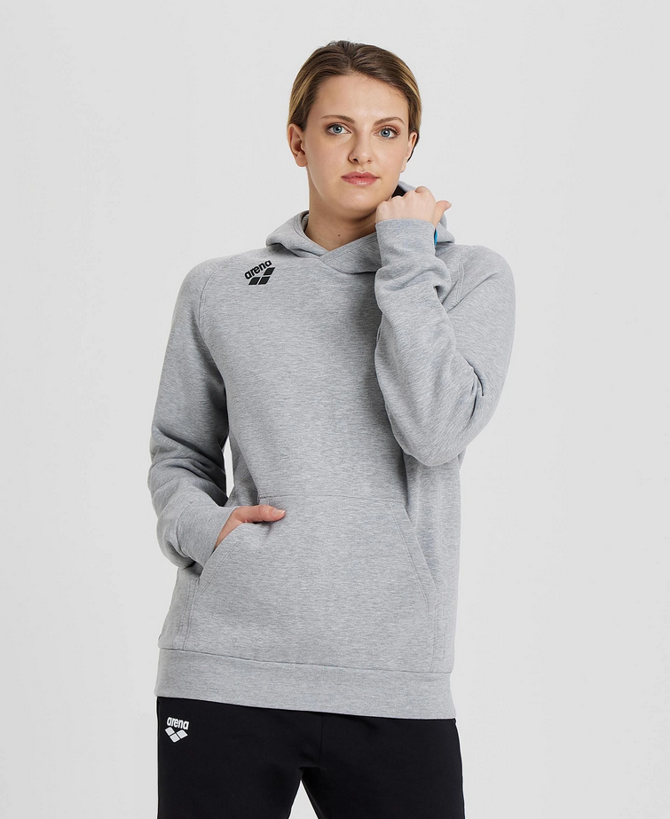 Arena Team Hooded Sweat Panel Grey