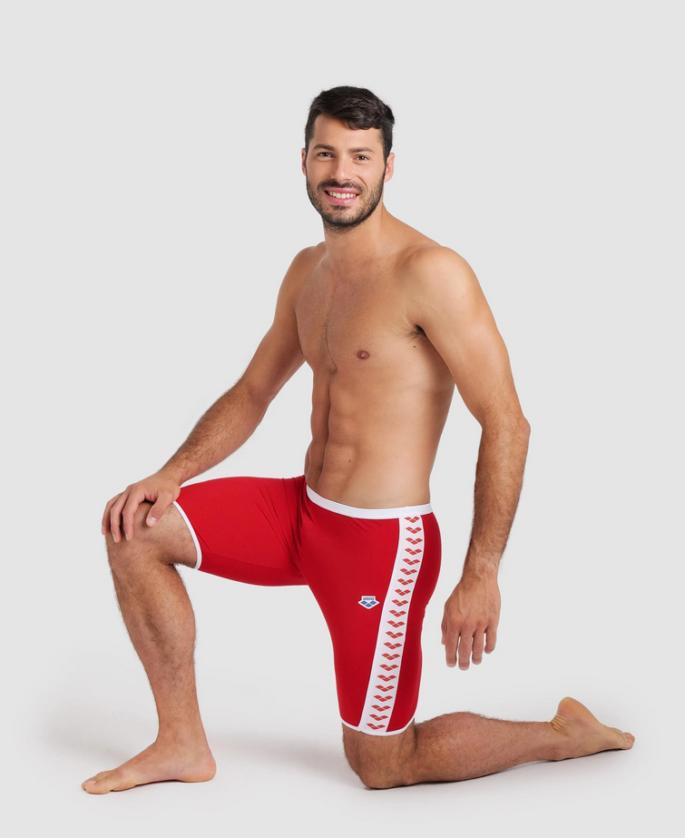 Arena Icons Swim Jammer Red