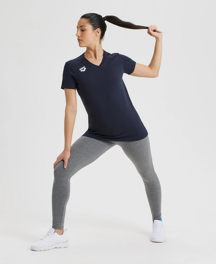 Arena W Team T-Shirt Panel Navy