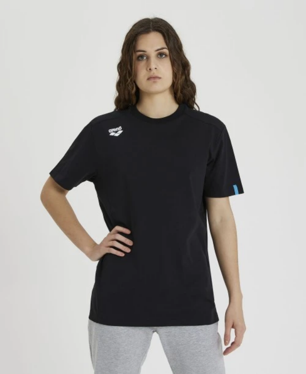 Arena Team T-Shirt Panel Black