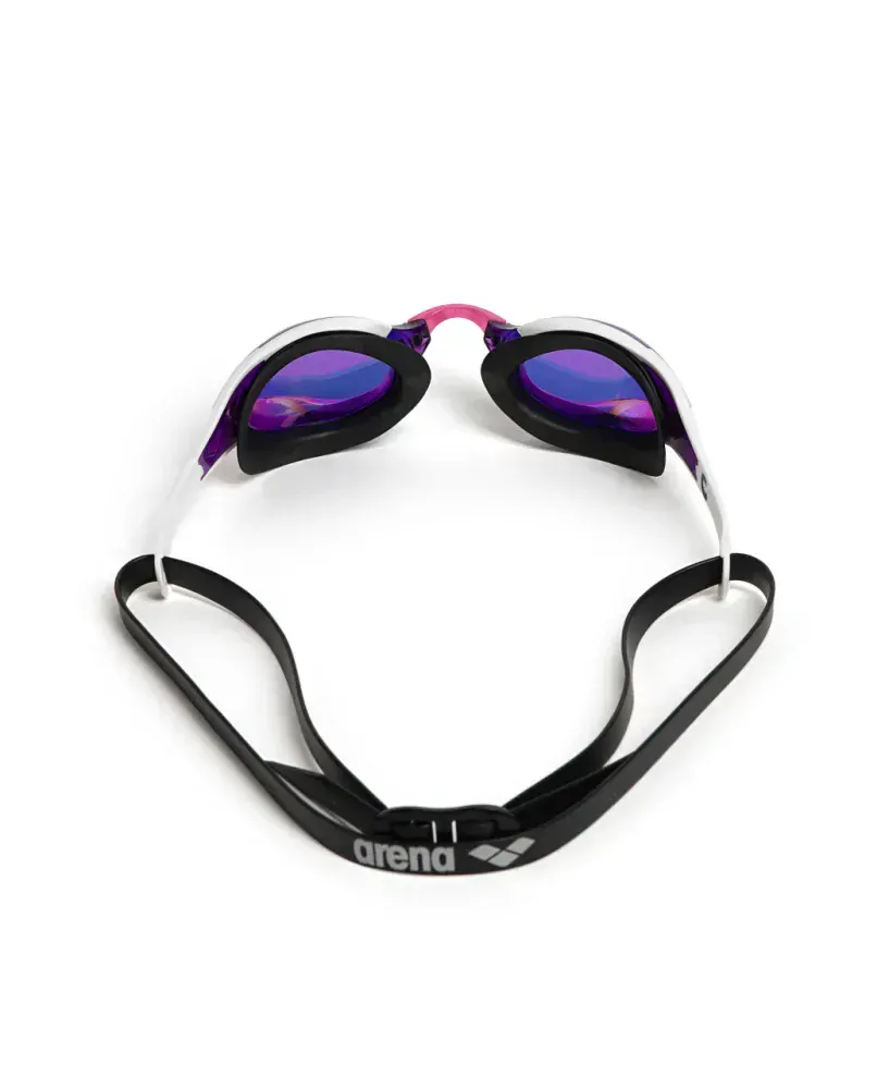 Arena Cobra Edge Swipe Mirror Goggles WHITE-VIOLET
