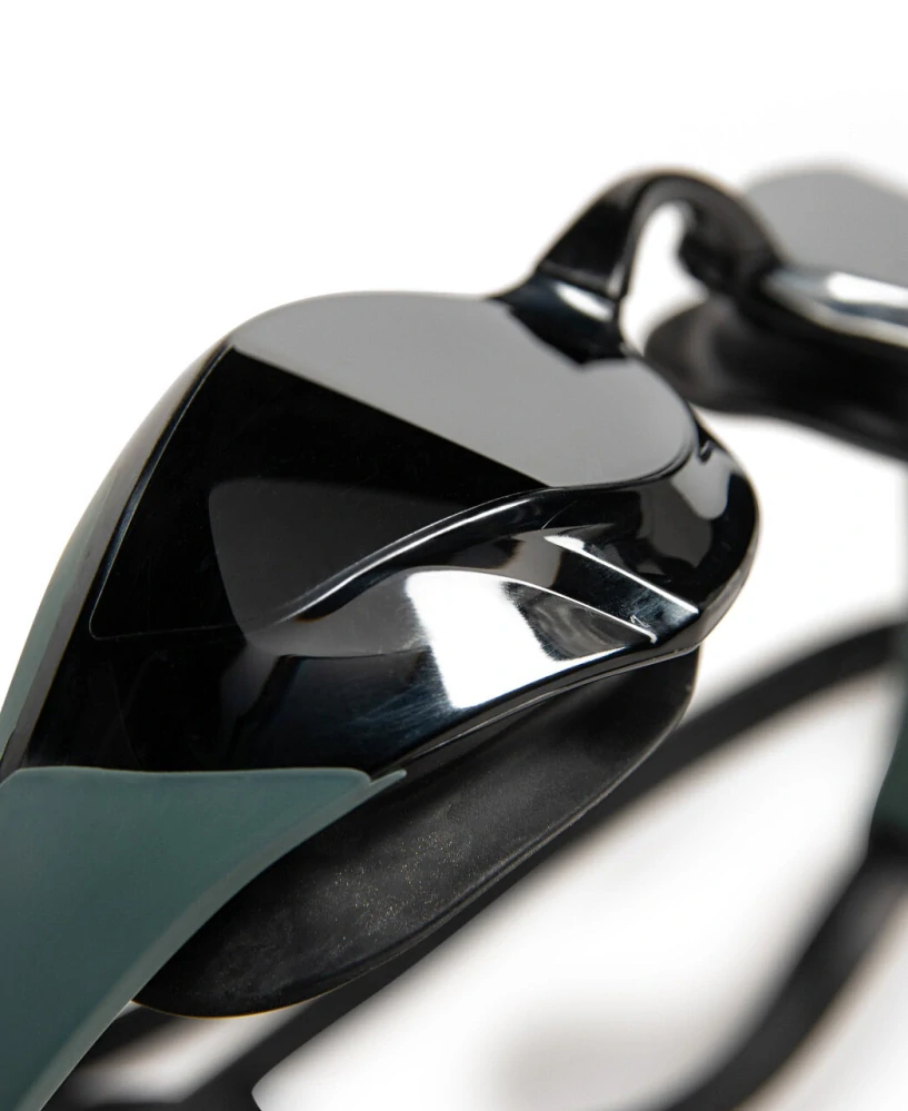 Arena Cobra Edge Swipe Mirror Goggles Green