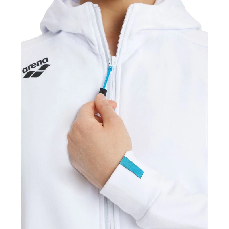Arena Team Women's Hooded Jacket Panel White