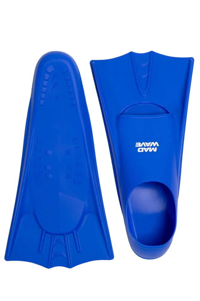 Mad Wave Flippers Fins Training Blue