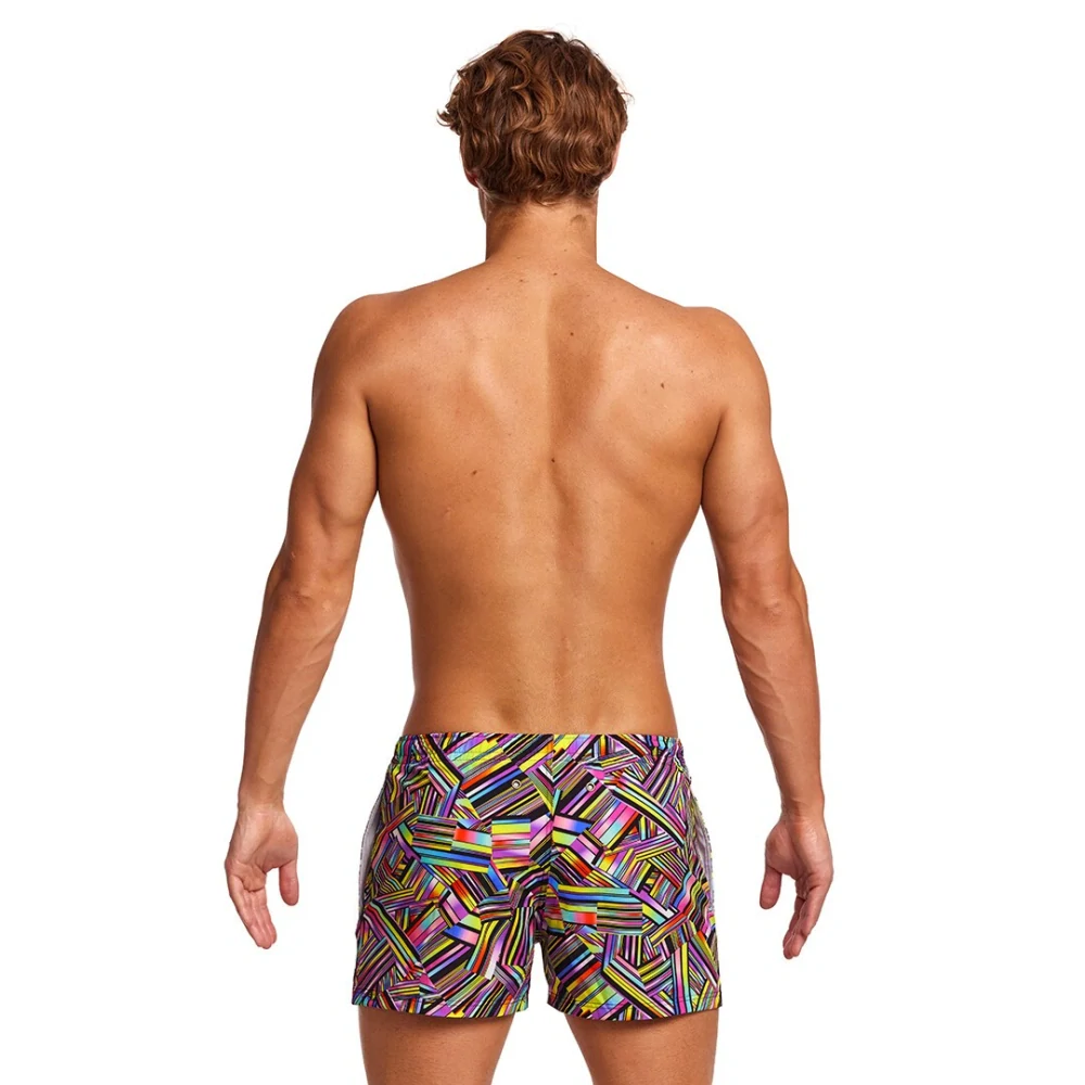 Funky Trunks Shorty Shorts Strip Straps