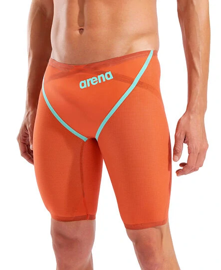 Arena Powerskin Carbon Glide Jammer - LE SUNSET CORAL